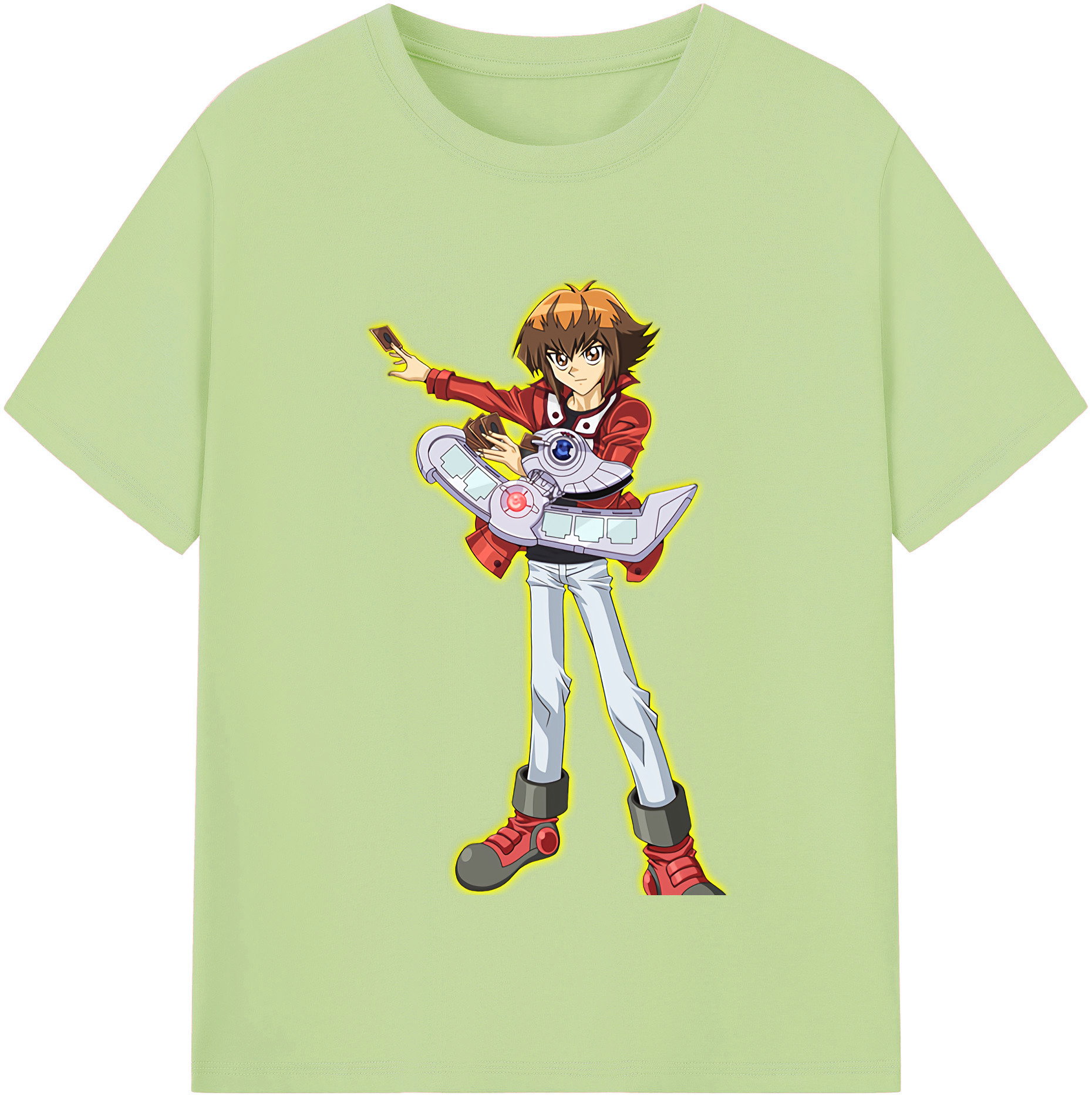 （画像用） 遊☆戯☆王 Yu-Gi-Oh! 綿100％半袖Tシャツ（フロントプリント）